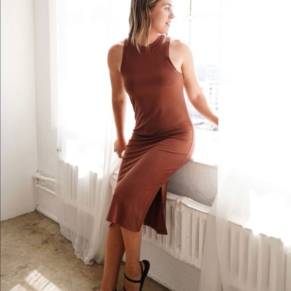 CJLA Taryn Dress in Redwood